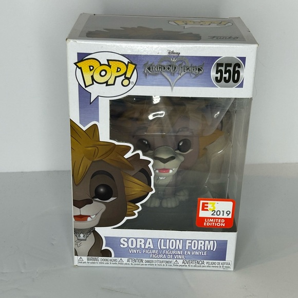 FUNKO KINGDOM HEARTS POP SORA LION FORM E3 EXCLUSIVE NIB PRICE FIRM - Picture 1 of 7